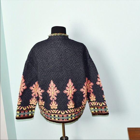 NWT Topshop beaded and embroidered jacket - Picture 2 of 2